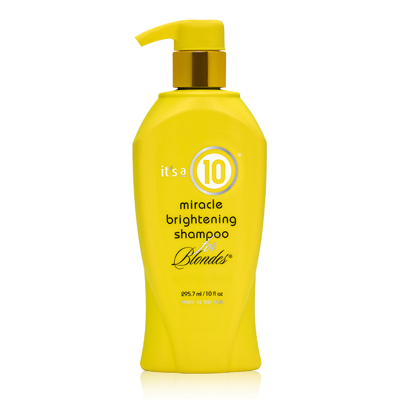0001782_miracle-brighting-shampoo-for-blondes-300ml.png IT'S A 10 MIRACLE BRIGHTENING SHAMPOO FOR BLONDES 300 ML - Image 1