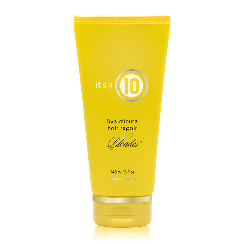 0001783_5-minute-hair-repair-for-blondes.png IT'S A 10 FOR BLONDES 5 MINUTES REPAIR CREAM 150 ML - Image 1