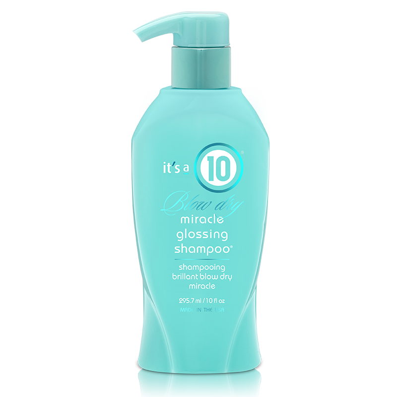 0001879_blow-dry-miracle-glossing-shampoo-300ml.png IT'S A 10 BLOW DRY GLOSSING SHAMPOO 300 ML - Image 1