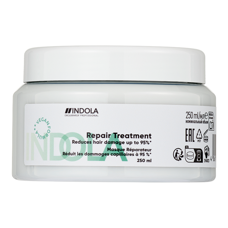 0001887_repair-tretatment-mask-250ml.png INDOLA CARE REPAIR TREATMENT MASK 250 ML - Image 1