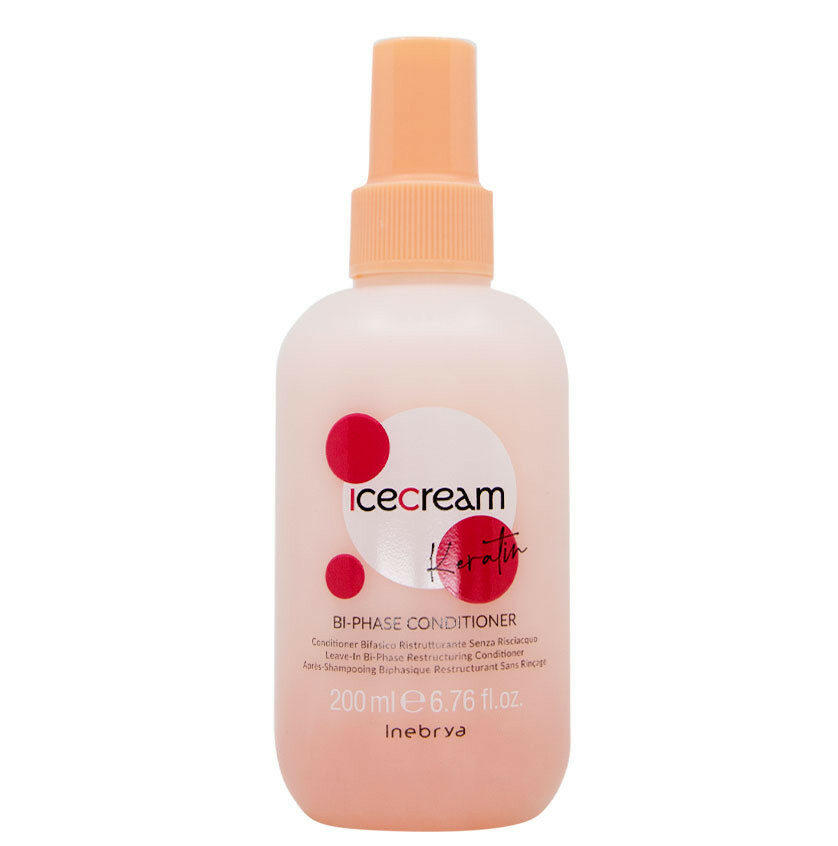 0801060005_0021KBP00.COMMON-e1738264439260.jpg INEBRYA ICE CREAM KERATIN BE-PHASE CONDITIONER 200 ML - Image 1