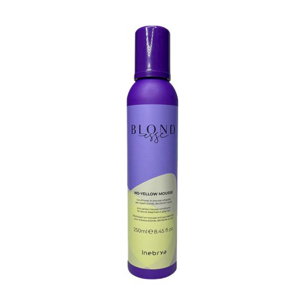 08t200-06.jpg INEBRYA BLONDESSE NO YELLOW MOUSSE CONDITIONER 250 ML - Image 1