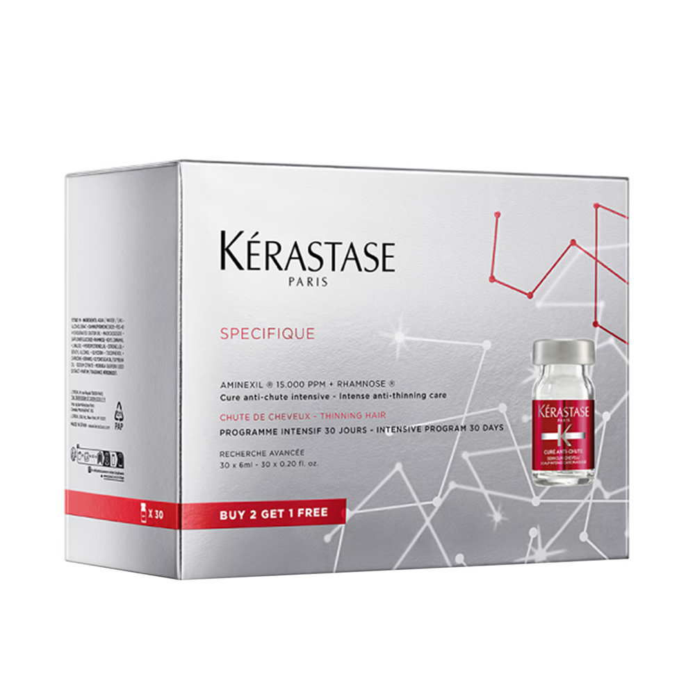 1.jpg KERASTASE SPECIFIQUE AMINEXIL CURE ANTI-CHUTE SET AMPULI 30 X 6 ML - Image 1