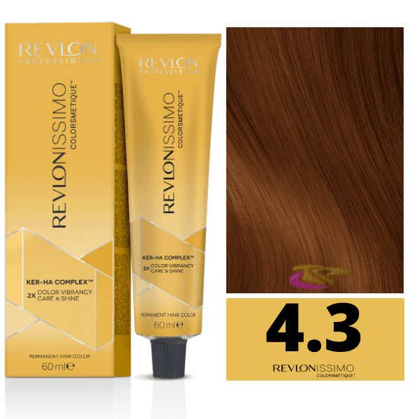12515.png REVLONISSIMO COLORSMETIQUE™ 4.3 MEDIUM GOLDEN BROWN 60 ML - Image 1