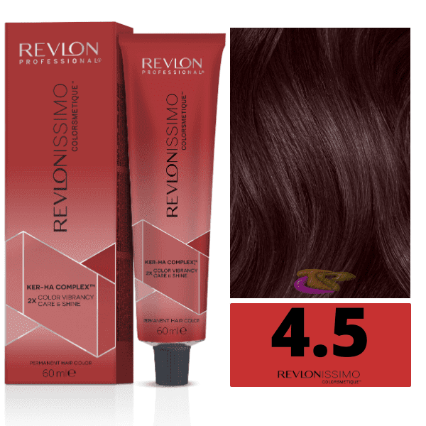 12516.png REVLONISSIMO COLORSMETIQUE™ 4.5 MEDIUM BROWN MAHOGANY 60 ML - Image 1
