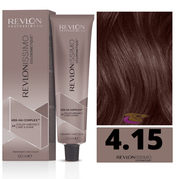 12541.png REVLONISSIMO COLORSMETIQUE™ 4.15 MEDIUM MAHOGANY ASH BROWN 60 ML - Image 1