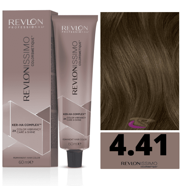 12542.png REVLONISSIMO COLORSMETIQUE™ 4.41 MEDIUM CHESTNUT ASH BROWN 60 ML - Image 1