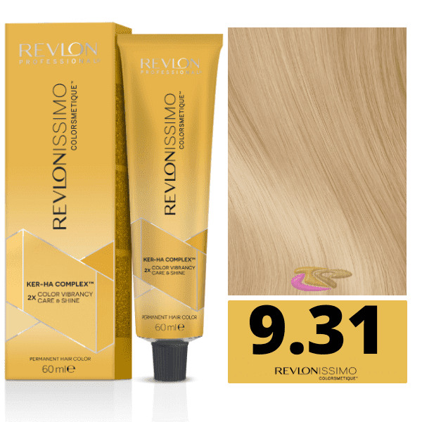 12583.png REVLONISSIMO COLORSMETIQUE™ 9.31 VERY LIGHT GOLDEN ASH BLONDE 60 ML - Image 1