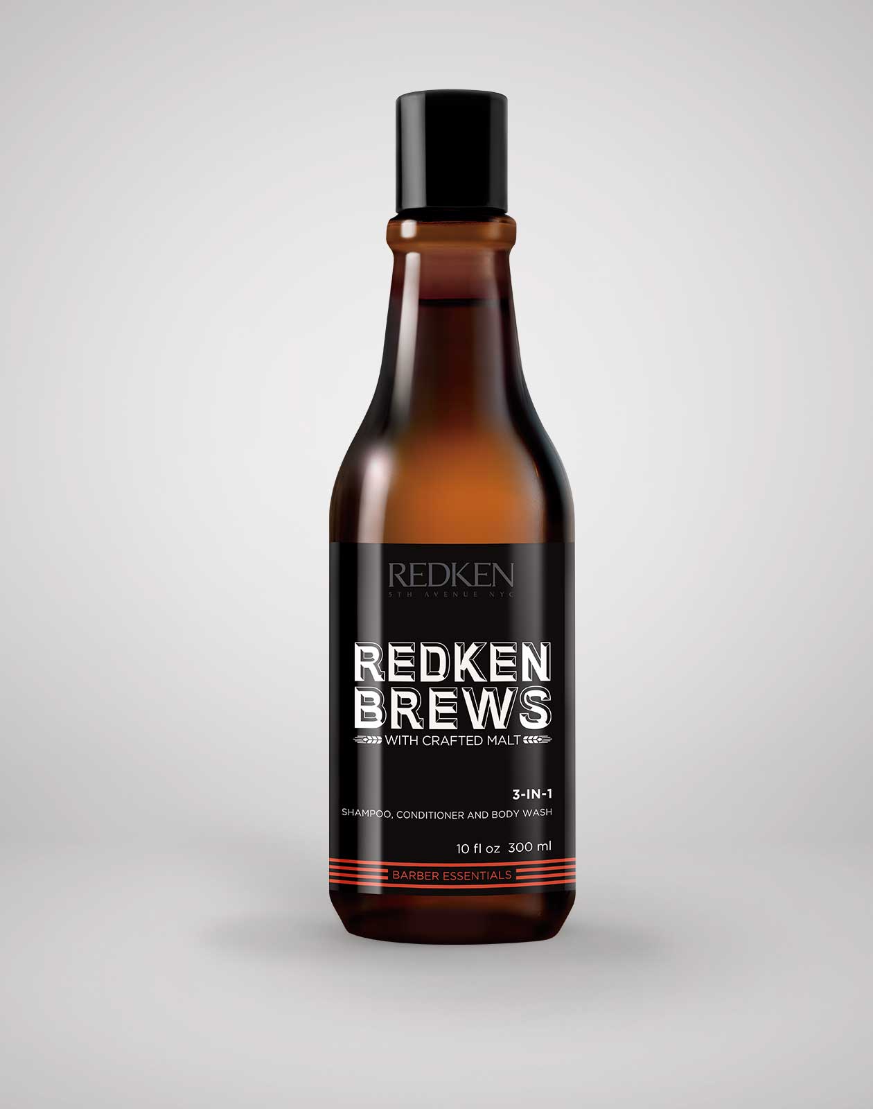 2017-Redken-Brews-Care-3-In-1-RGB.jpg REDKEN BREWS 3-IN-1 SHAMPOO, CONDITIONER & BODY WASH 300 ML - Image 1