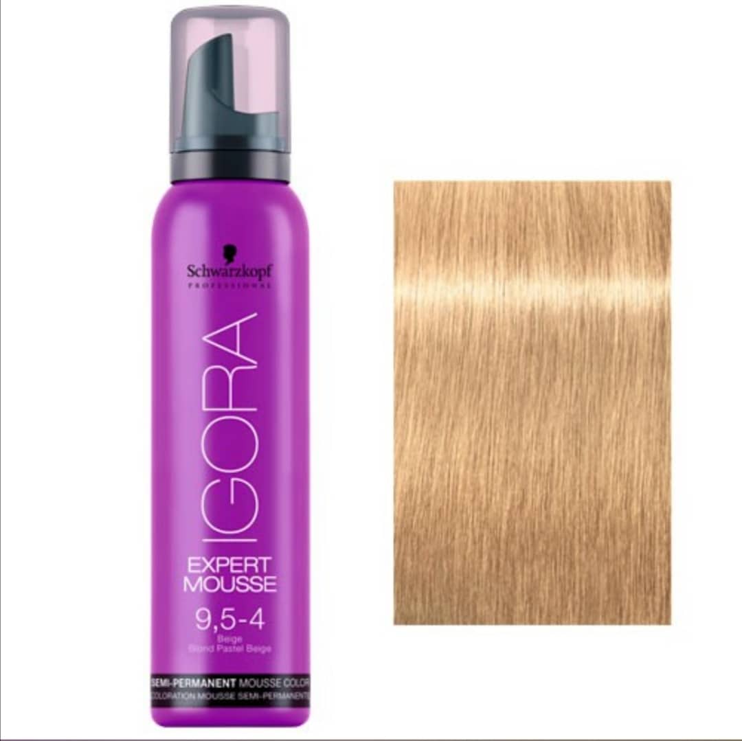 310962224_3227482474183620_4902562520583069768_n.jpg IGORA EXPERT MOUSSE 9,5-4 BEIGE 100 ML - Image 1
