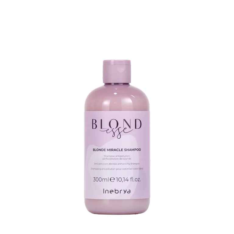 32aa6d5d-bc71-4936-88a0-6626cdd2e011.7b9dc59e68867cab21683072e4b1d803.webp INEBRYA BLONDESSE MIRACLE SHAMPOO 300 ML - Image 1