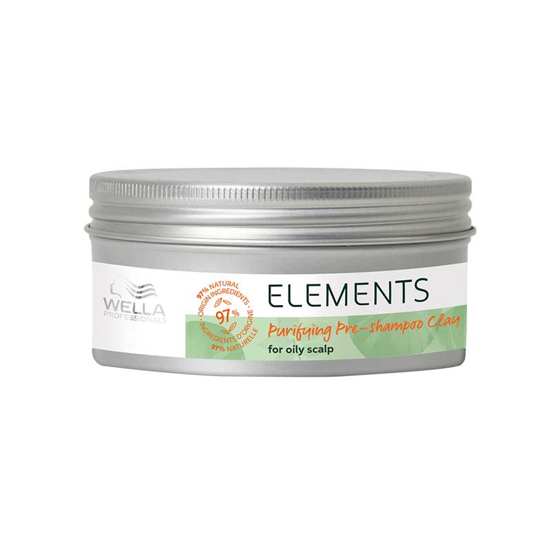 34450.jpg WELLA ELEMENTS PURIFYING PRE SHAMPOO CLAY 225ML - Image 1