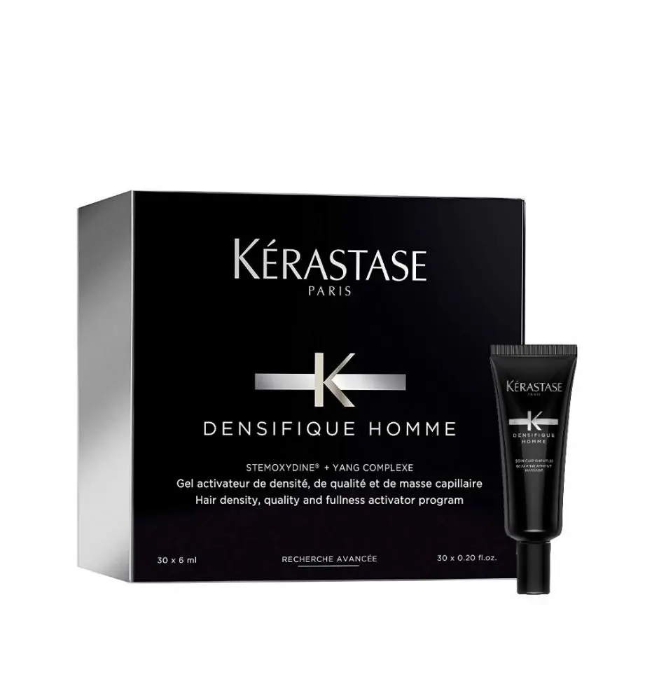3474636356010.jpg-1.webp KERASTASE DENSIFIQUE HOMME AMPOULE 30 X 6 ML - Image 1