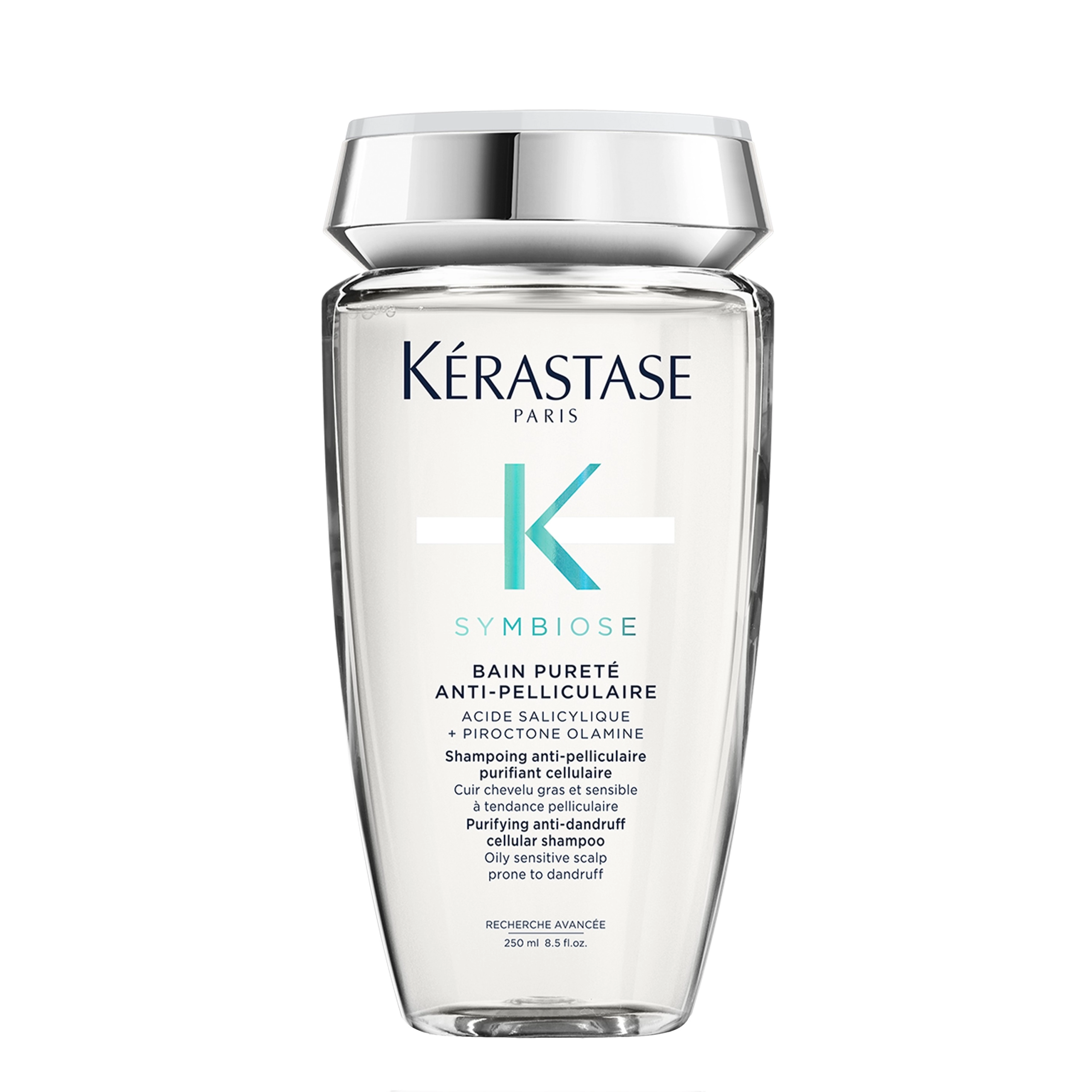 3474637135713-1-1-scaled-1.webp KERASTASE SYMBIOSE BAIN PURETE ANTI- PELLICULAIRE SHAMPOO 250 ML - Image 1