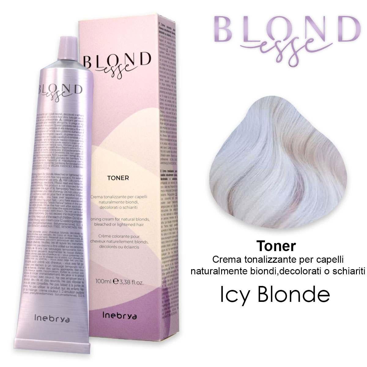 38875foto.jpg INEBRYA BLONDESSE TONER ICE BLOND 100ML - Image 1