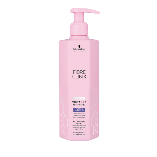 4045787860221_FC-VIB-Shampoo-Purple-300ml_Frontside.webp FIBRE CLINIX VIBRANCY PURPLE SHAMPOO 300 ML - Image 1