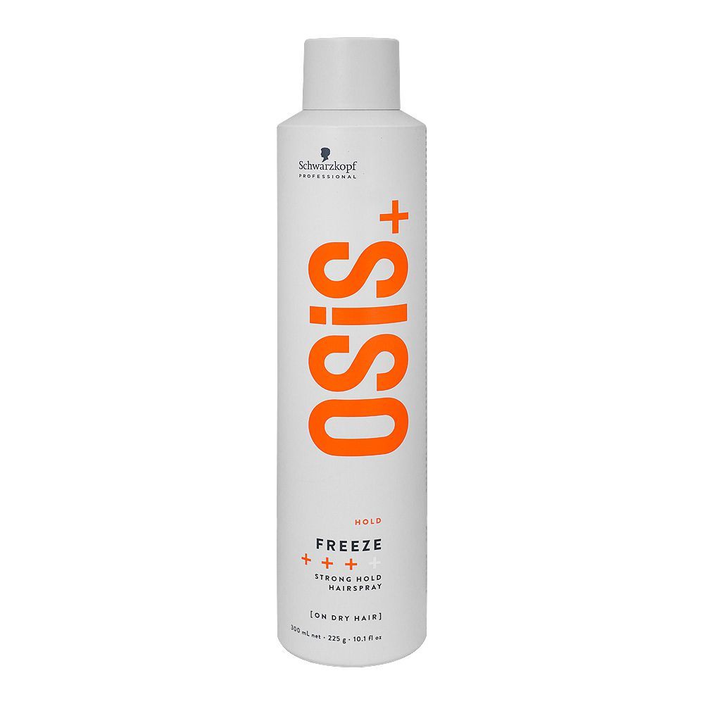 962da5f52477094550ddc8d27f6af99f.jpg OSIS+ FREEZE STRONG HAIRSPRAY 300 ML - Image 1