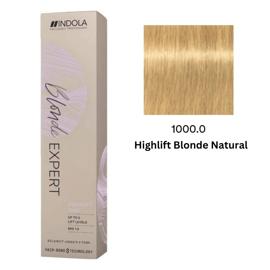 BE1000.0.webp INDOLA PERMANENT COLOR BLONDE EXPERT 1000.0 - HIGHLIFT BLONDE NATURAL 60 ML - Image 1