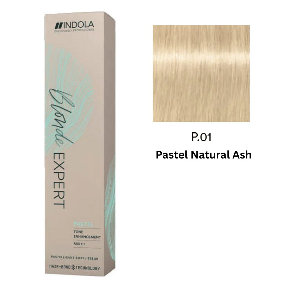 BEP.01.webp INDOLA PERMANENT COLOR BLONDE EXPERT P.01 - PASTEL NATURAL ASH 60 ML - Image 1