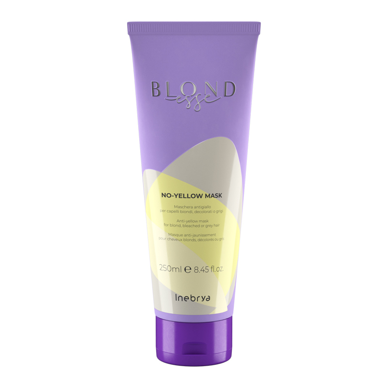 BLONDESSE-NO-YELLOW-MASK-250ML.jpg INEBRYA BLONDESSE NO-YELLOW MASK 250 ML - Image 1