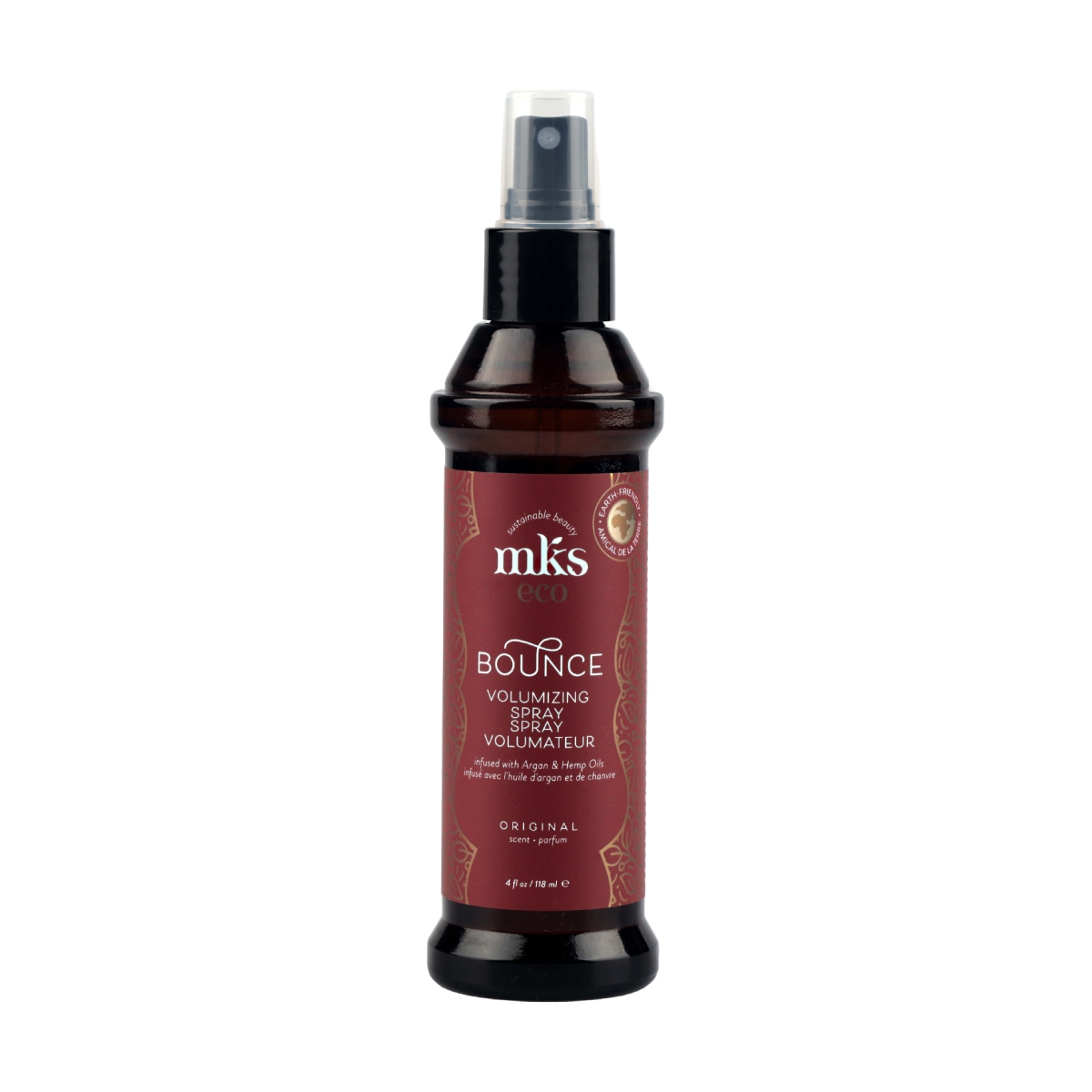 Bouce-4oz-front.jpg MKS ECO BOUNCE VOLUMIZING SPRAY 118 ML - Image 1