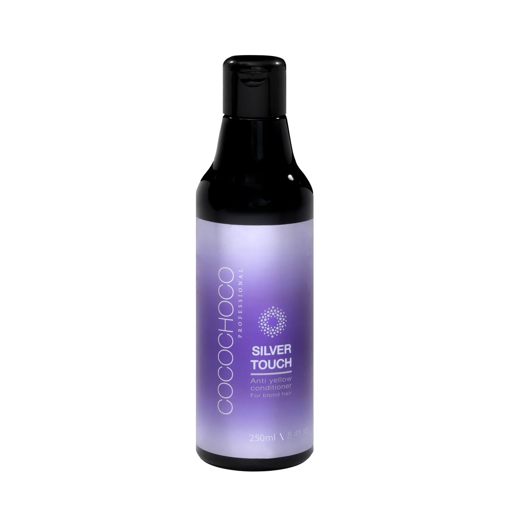 CocochocoAntiyellowconditioner250mlfrontlabel31.7.23.webp COCOCHOCO SILVER TOUCH ANTI- YELLOW CONDITIONER 250 ML - Image 1
