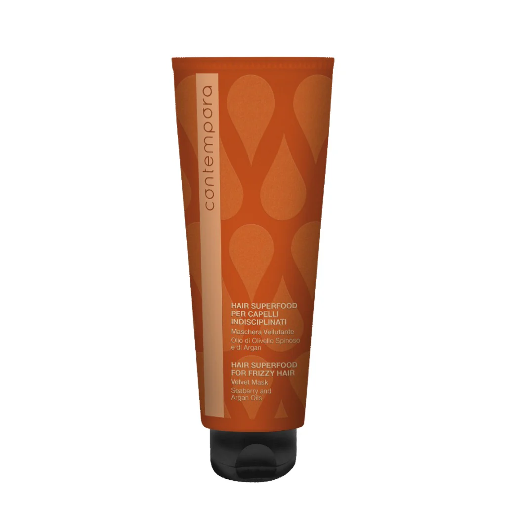 Contempora-Frizzy-Hair-Mask.webp CONTEMPORA HAIR SUPERFOOD FOR FRIZZY HAIR– VELVETY MASK 350 ML - Image 1