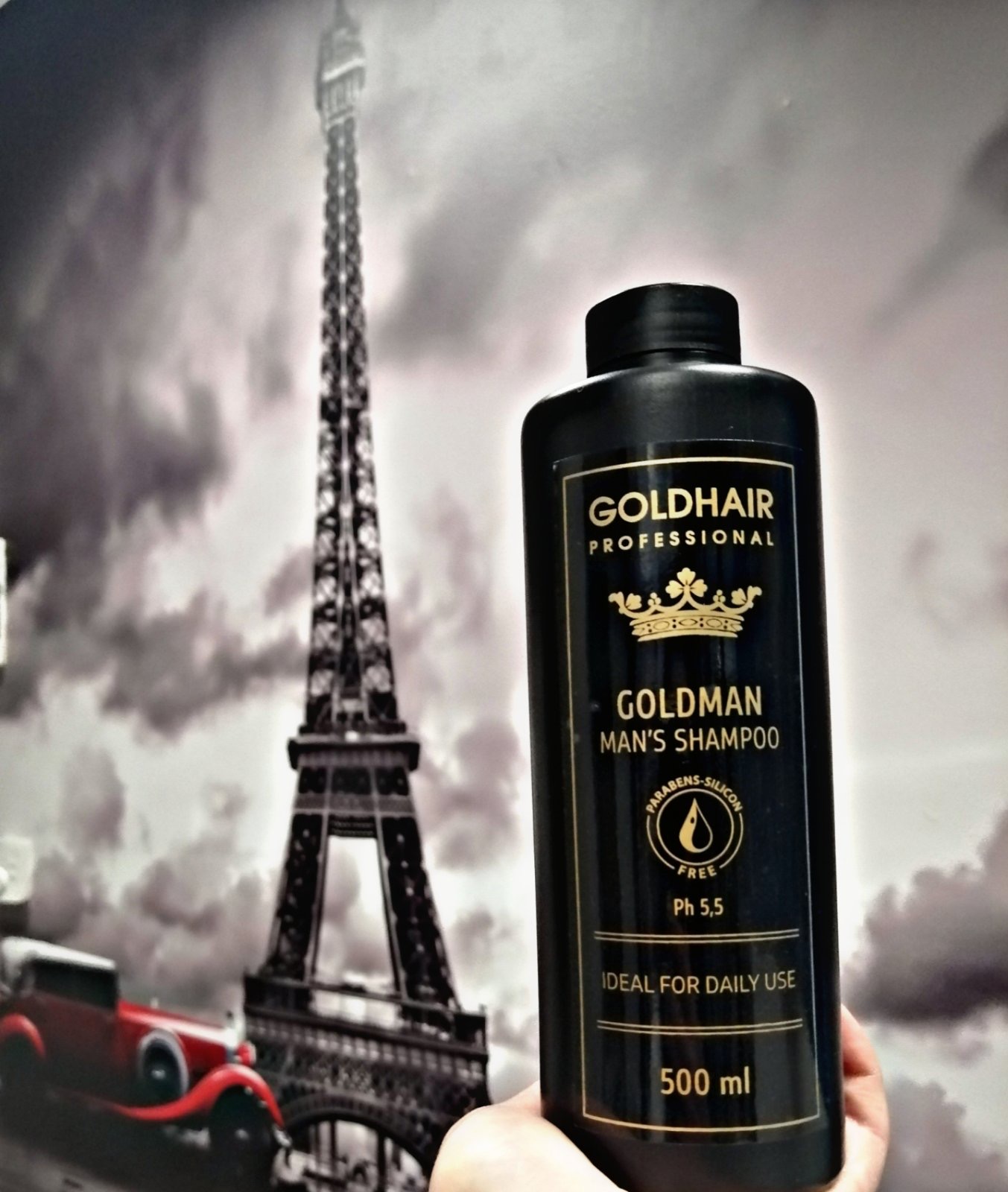 E23A4083-EDD8-4108-AEBB-B5D352F2EF4C.jpeg GOLDMAN MEN'S DAILY SHAMPOO 500ml - Image 1