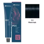INDOLA PCC PERMANENT COLOR  1.1- BLACK ASH 60 ML