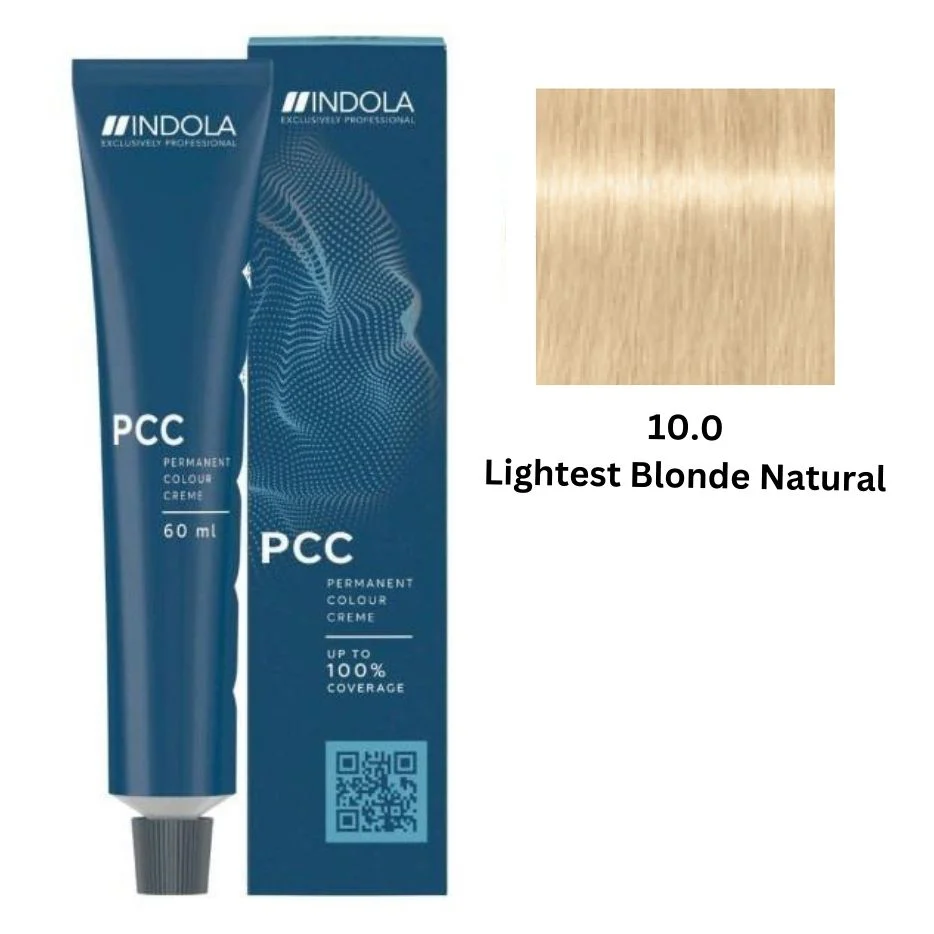 IND10.0.webp INDOLA PCC PERMANENT COLOR 10.0 - LIGHTEST BLONDE NATURAL 60 ML - Image 1