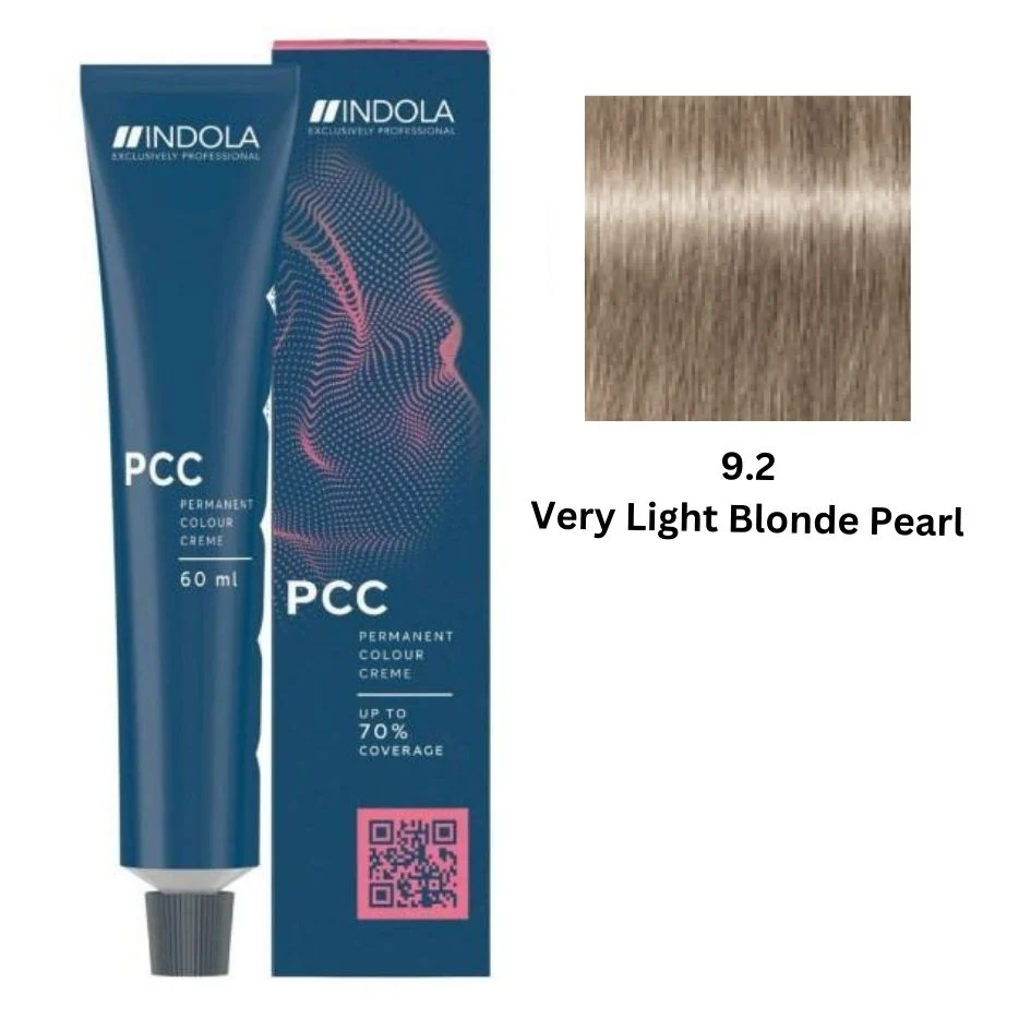 IND9.2_4919ad30-f919-437f-8673-394d6d6a27dc.webp INDOLA PCC PERMANENT COLOR 9.2 - VERY LIGHT BLONDE PEARL 60 ML - Image 1