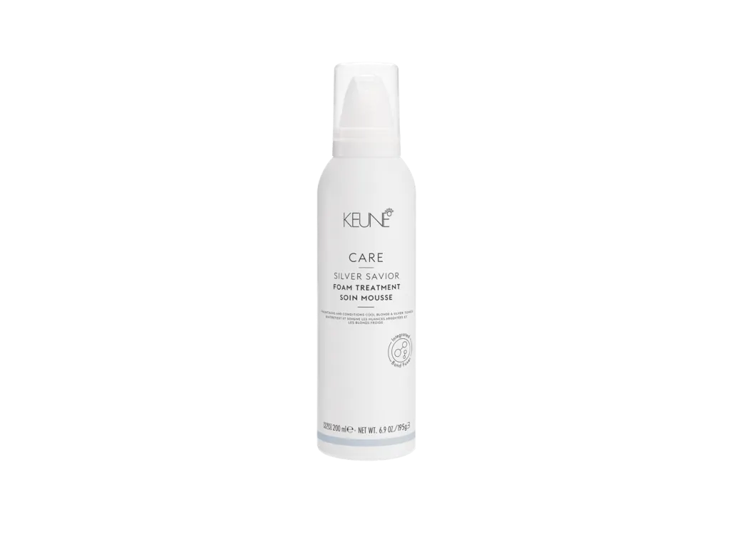 Keune-Care-Silver-Savior-Foam-Treatment.webp KEUNE CARE SILVER SAVIOR FOAM TREATMENT 200 ML - Image 1