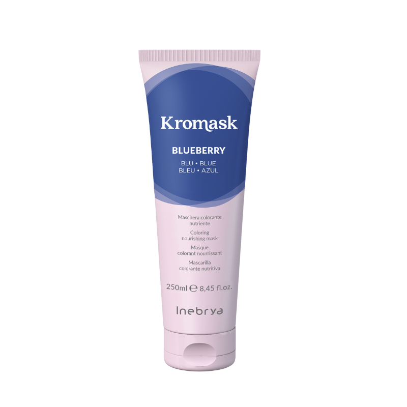 Kromask-Blueberry.png INEBRYA KROMASK BLUEBERRY 250 ML - Image 1