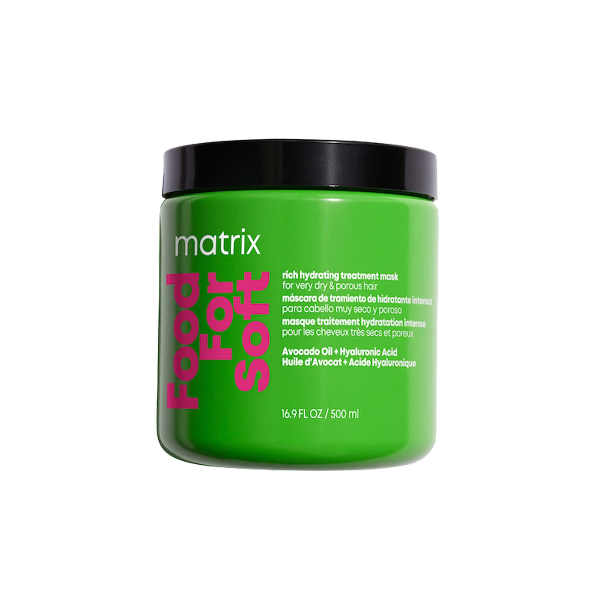Matrix-Food-For-Soft-mask.jpg MATRIX FOOD FOR SOFT RICH HYDRATING TREATMENT MASK 500ML - Image 1