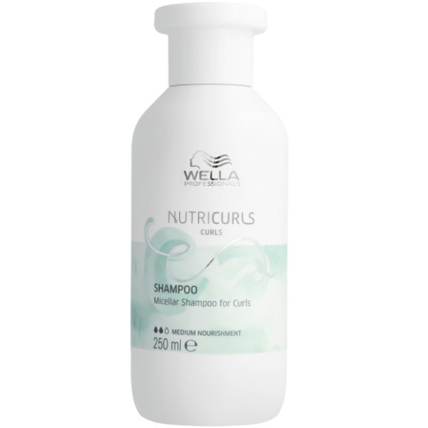 Nutricurls-Curls-Shampoo-250ml_600x600.jpg WELLA NUTRICURLS WAVES SHAMPOO 250ml - Image 1