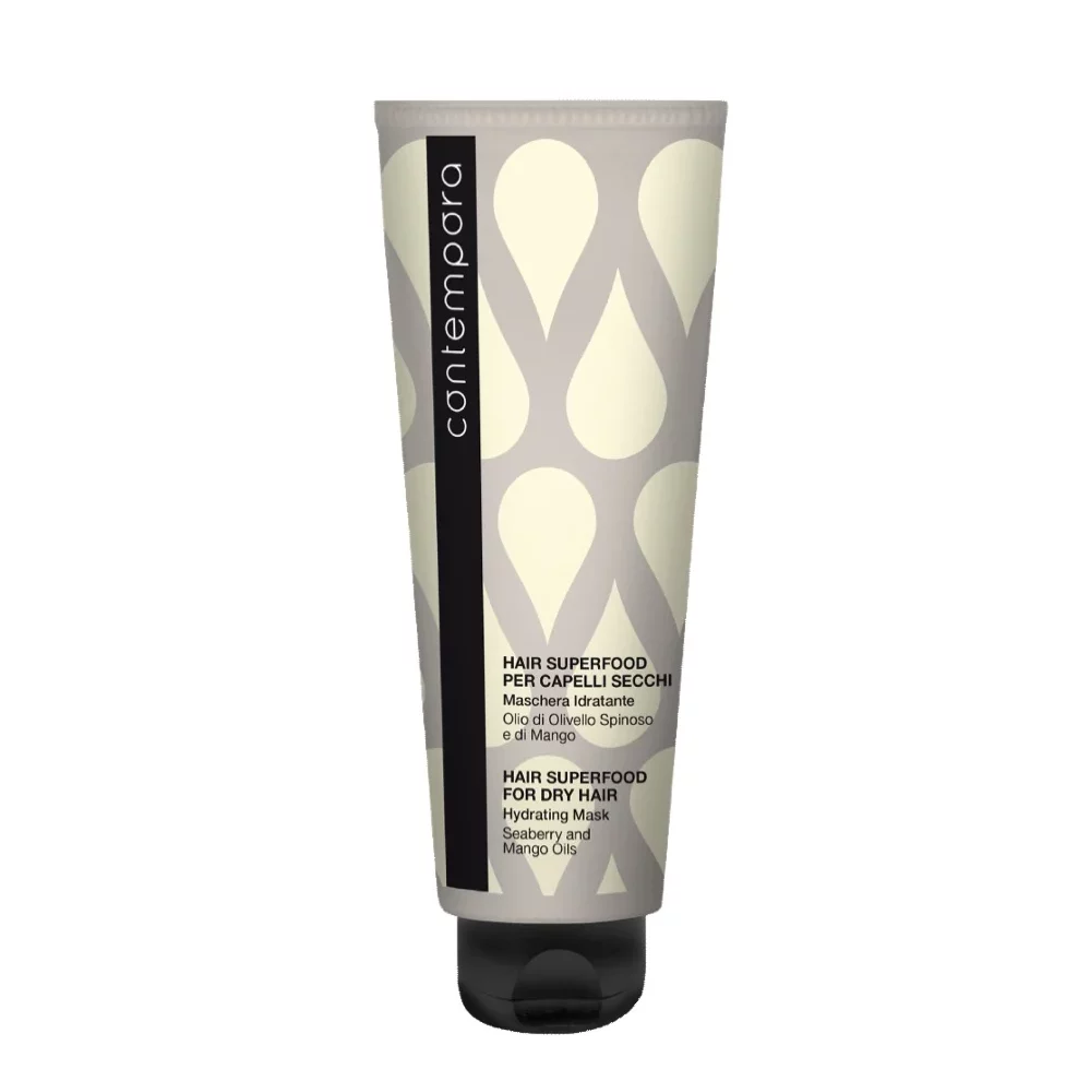 Stock-Contempora-Hydrating-Mask-e1759332163605.webp CONTEMPORA HAIR SUPERFOOD FOR DRY HAIR – HYDRATING MASK 350 ML - Image 1