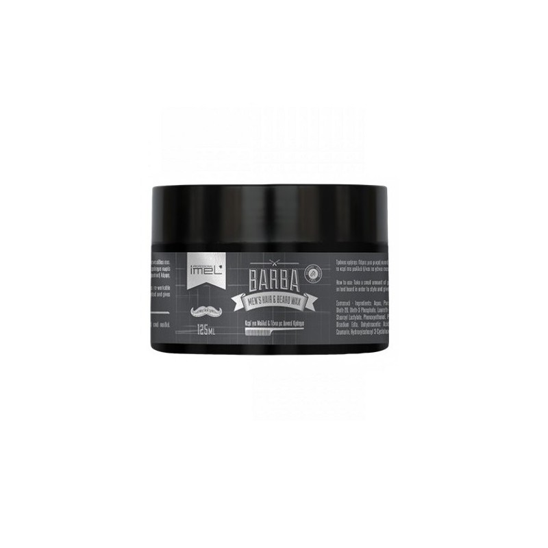 barba-men-s-hair-beard-wax-125ml-strong-hold-1.jpg BARBA HAIR & BEARD WAX 125 ML - Image 1