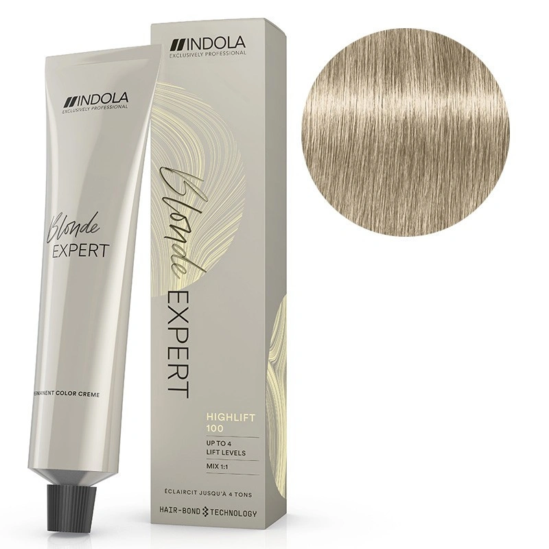 blonde-expert-1002-pearl-hair-color-60ml-indola-1.webp INDOLA PERMANENT COLOR BLONDE EXPERT 100.2 - HIGHLIFT 100 BLONDE PEARL 60 ML - Image 1