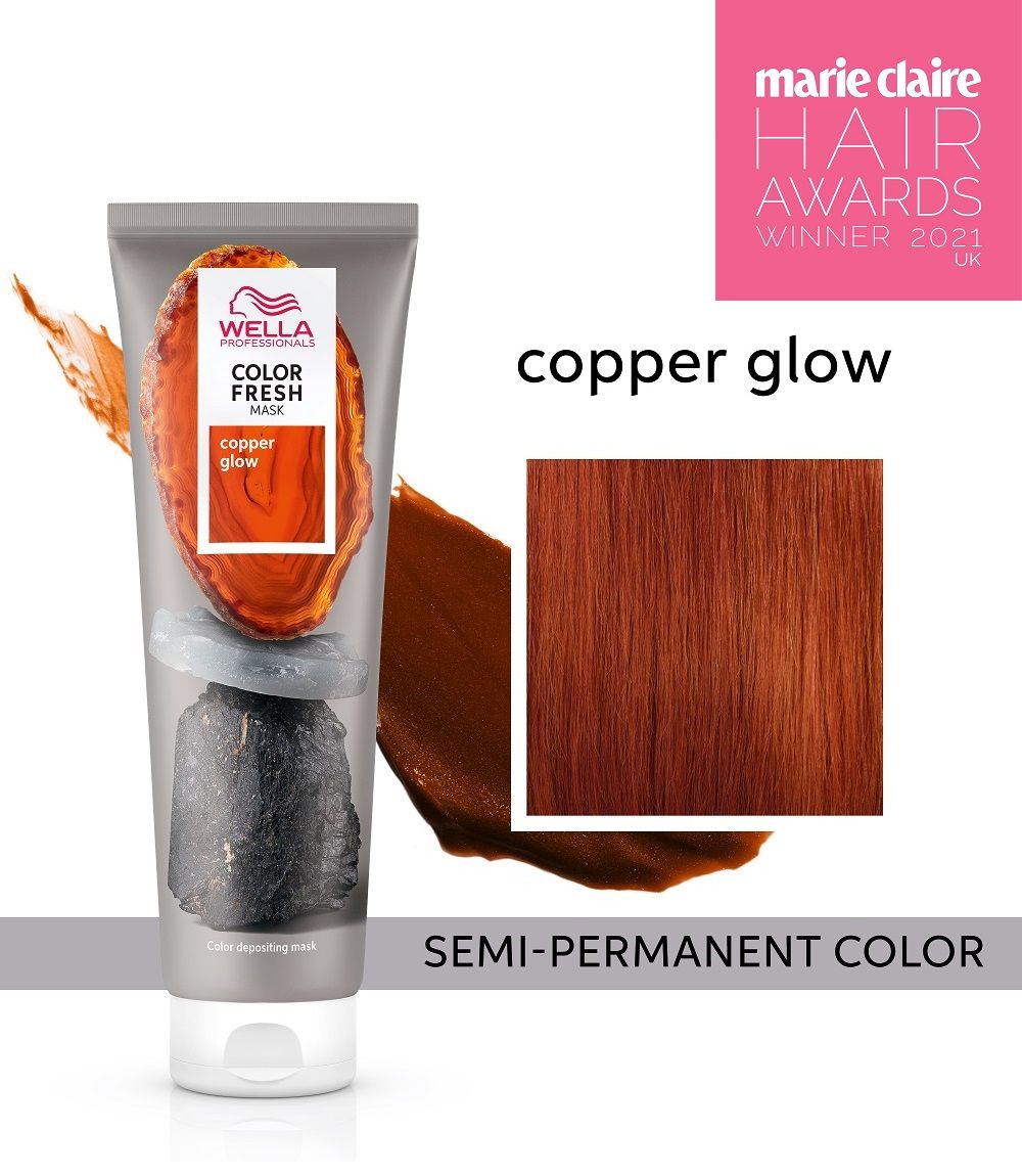 coppermc.jpg WELLA COLOR FRESH COLOR MASK COPPER GLOW 150ML - Image 1