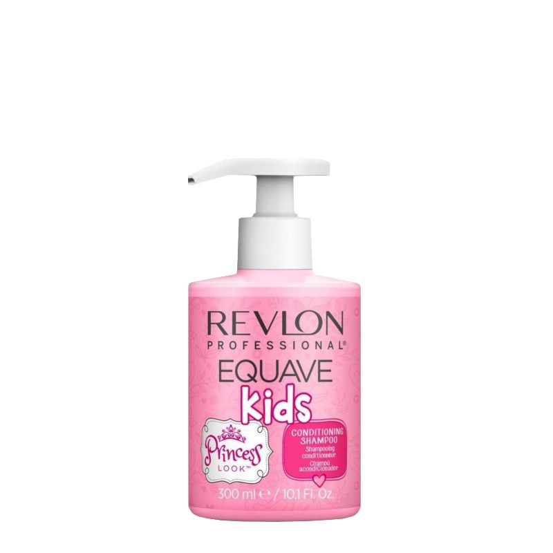 equave-kids-princess-shampoo-300ml.jpg REVLON EQUAVE KIDS - PRINCESS LOOK HYPOALLERGENIC SHAMPOO 300ml - Image 1