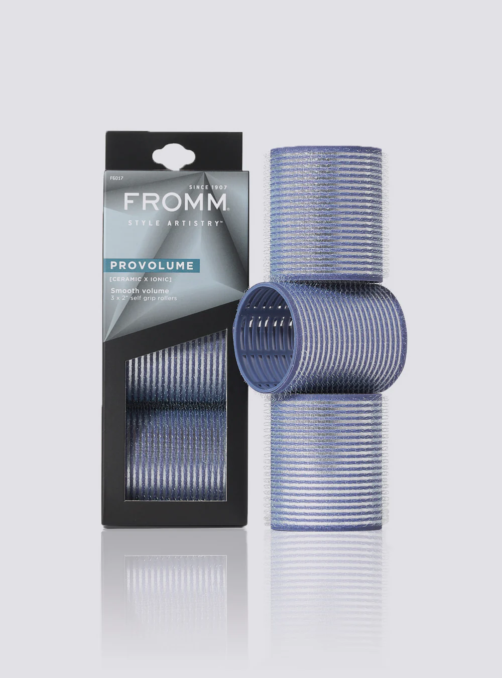 fromm-pro-volume-2-inch-rollers-F6017_1000x1500.webp FROMM PRO PRO VOLUME CERAMIC HAIR ROLLERS PACK 3 X 50mm - Image 1