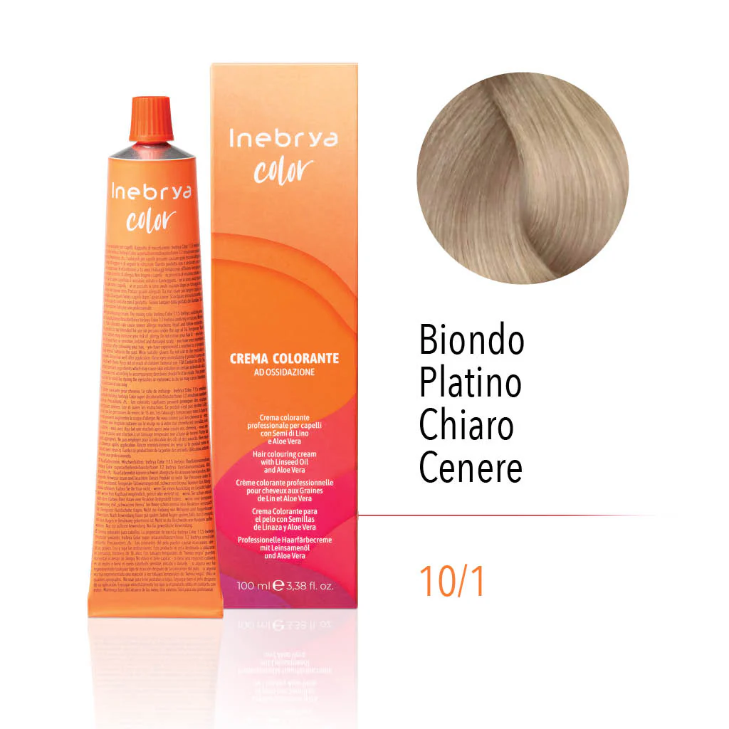 inebrya-10_1.webp INEBRYA COLOR 10/1 - BLONDE PLATINUM LIGHT ASH 100 ML - Image 1