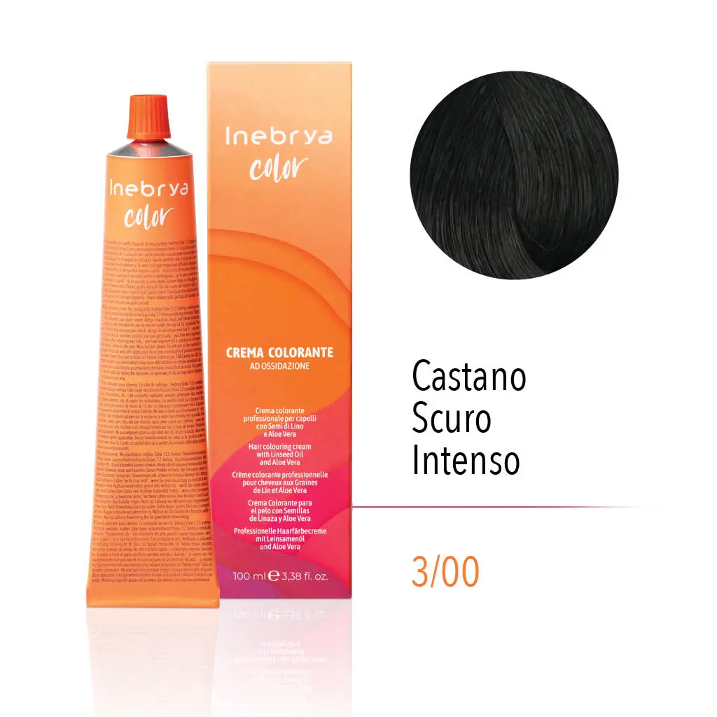 inebrya-3_00.webp INEBRYA COLOR 3/00 - INTENSE DARK CHESTNUT 100 ML - Image 1