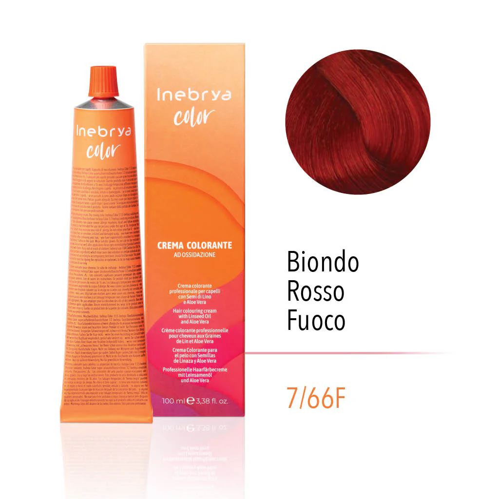 inebrya-7.66f.webp INEBRYA COLOR 7/66F - BLONDE RED FIRE 100 ML - Image 1