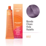 INEBRYA COLOR 8/02- LIGHT BLONDE VIOLET PASTEL 100 ML