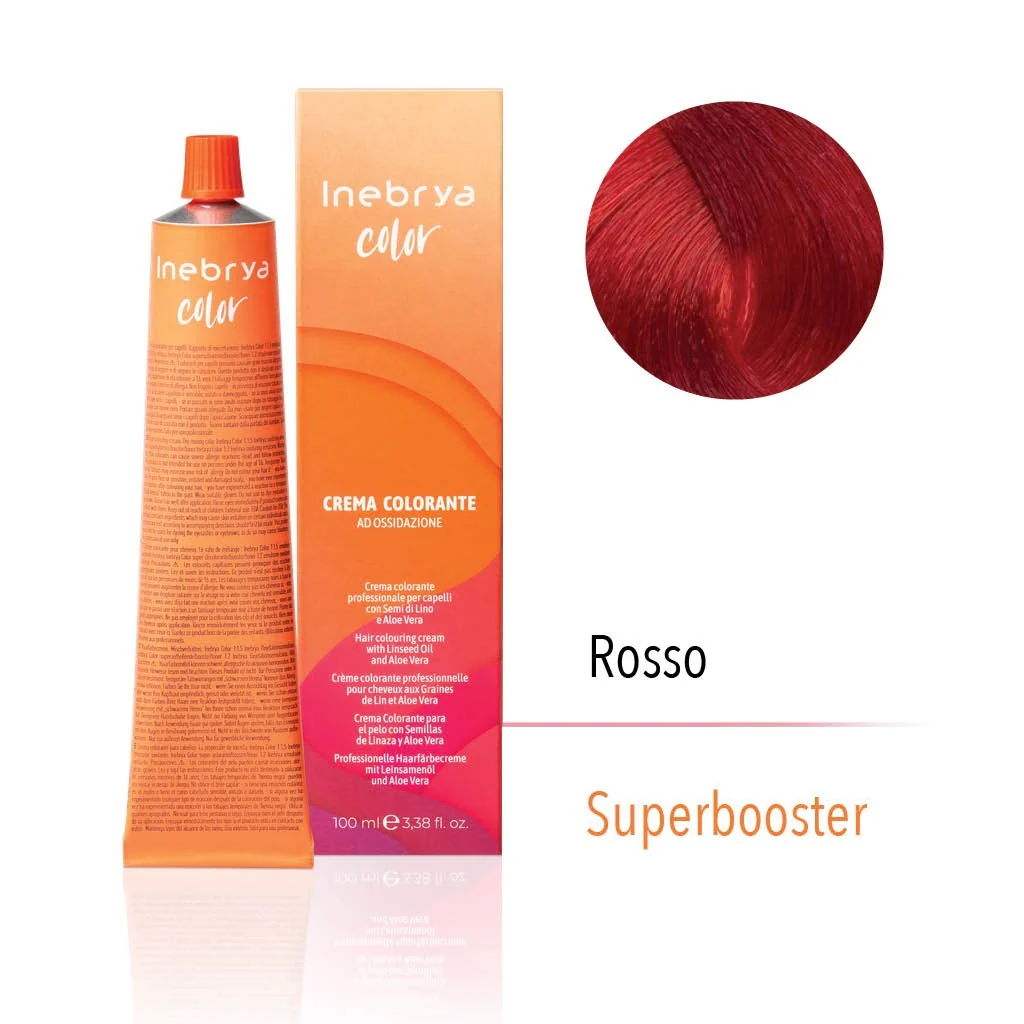 inebrya-superbooster-rosso-1.webp INEBRYA COLOR SUPERBOOSTER RED 100 ML - Image 1