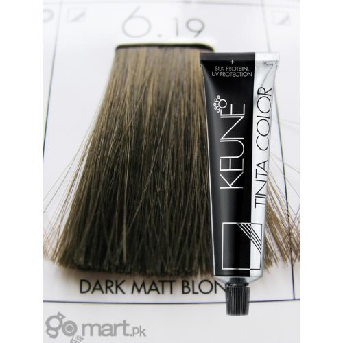 keune-tinta-color-dark-matt-blonde-6-19-gomart-pakistan-2974-500x500-1.jpg KEUNE TINTA COLOR 6.19- DARK BLONDE MATTE 60 ML - Image 1