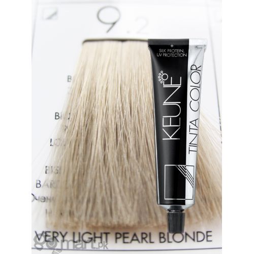 keune-tinta-color-very-light-pearl-blonde-9-2-gomart-pakistan-3003-500x500-1.jpg KEUNE TINTA COLOR 9.2- VERY LIGHT BLONDE PEARL 60 ML - Image 1