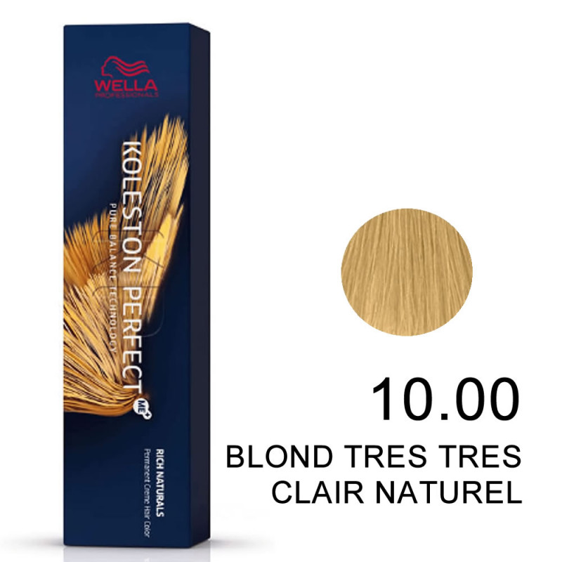 koleston-perfect-pure-naturals-1000-blond-tres-tres-clair-naturel.jpg KOLESTON PERFECT 10/00 INTENSE LIGHTEST BLONDE ME+ 60ml - Image 1