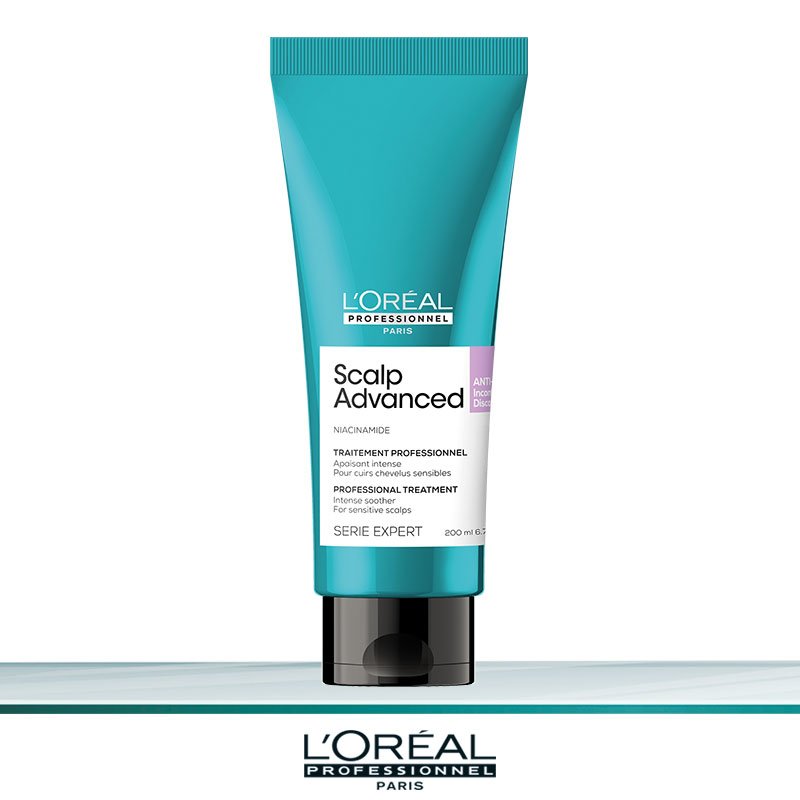 loreal-scalp-advanced-beruhigende-haarkur-200ml.jpg SERIE EXPERT SCALP ADVANCED ANTI-DISCOMFORT SOOTHER TREATMENT 200 ML - Image 1